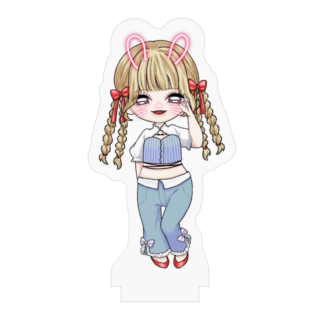 "かわいい後輩"ちびキャラアクスタスタンド