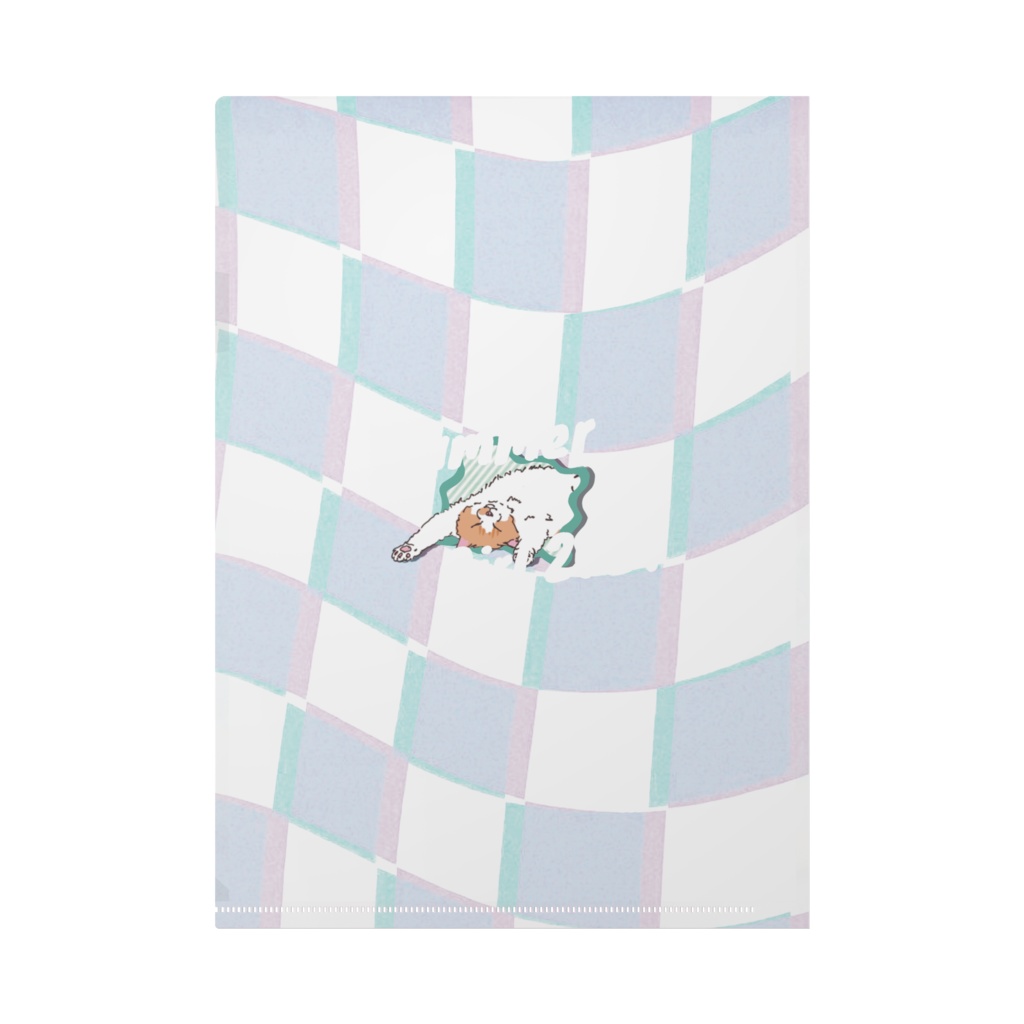 "夏の絢爛"クリアファイル