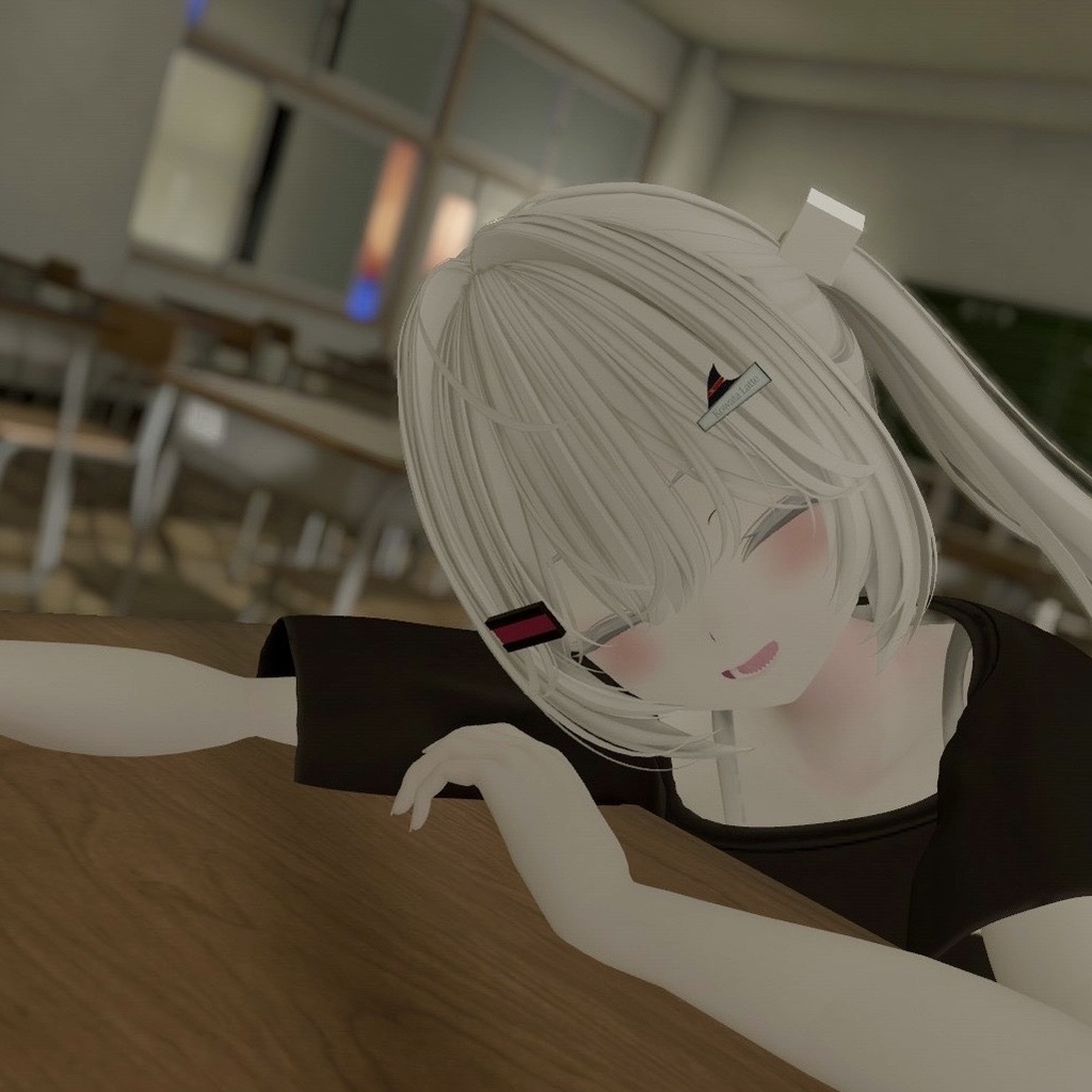 【無料】ビームが撃てそうなヘアアクセセット【汎用】