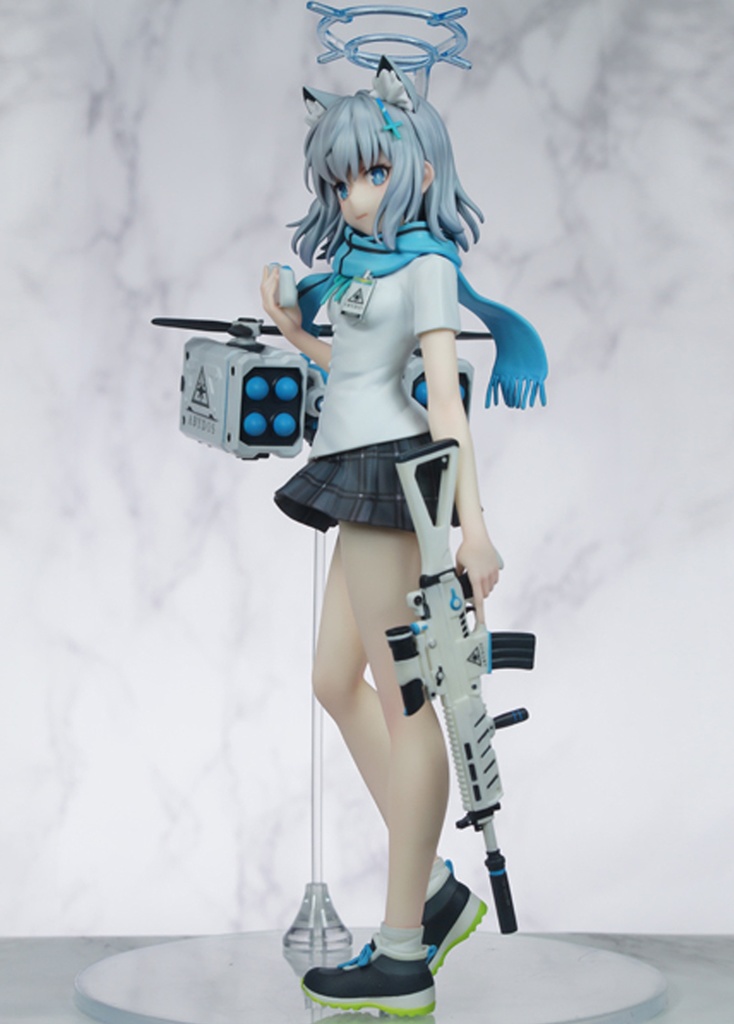 ブルーアーカイブ 1/7 すなおおかみシロコ 未塗装・未組立 レジンキット