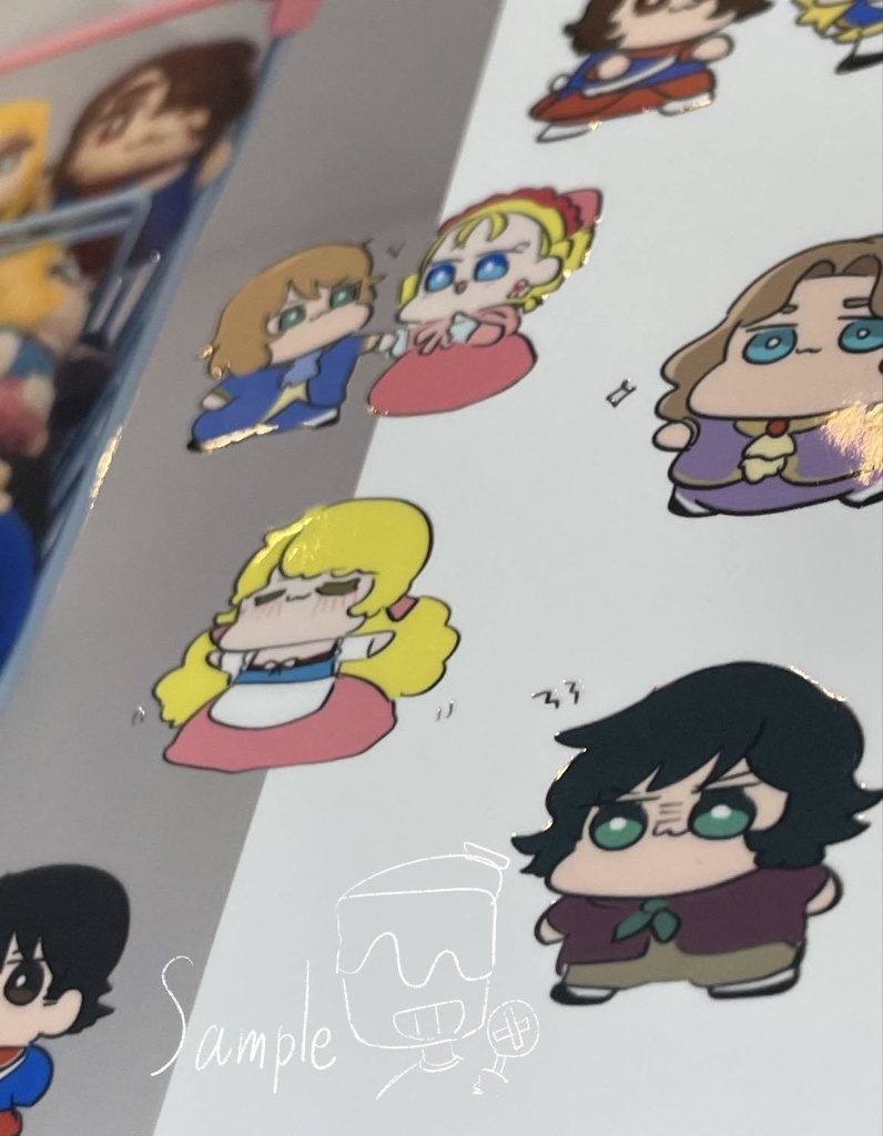 ベルばにあphoto&illustration【ぬいイラスト&写真集】【ベルばら二次創作】