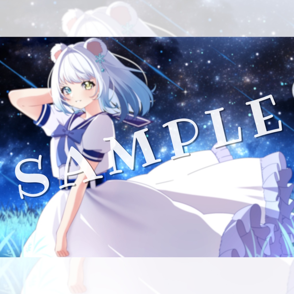 【歌ってみた公開記念】オリジナル壁紙【ぶらん/blanc】