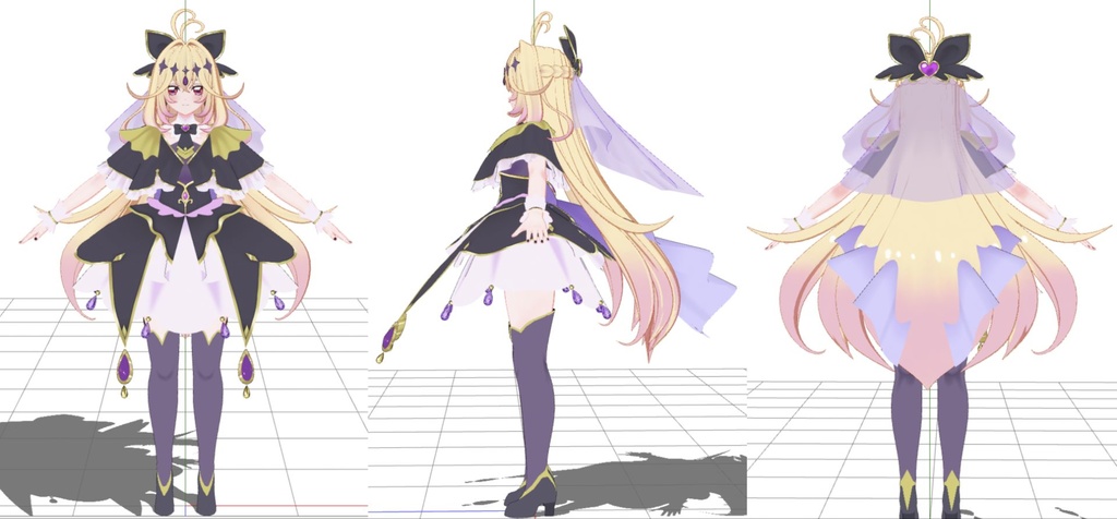 森亜るるか Moria Ruruka (pmx)