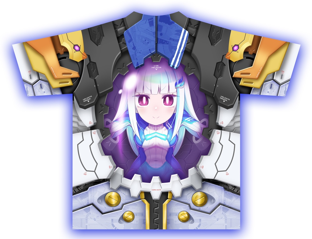 【Lサイズ】ヘルエスタアーマーTシャツ【非公式】