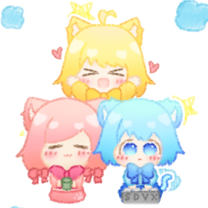 ねこそれぞれ！バタキャアクスタ！