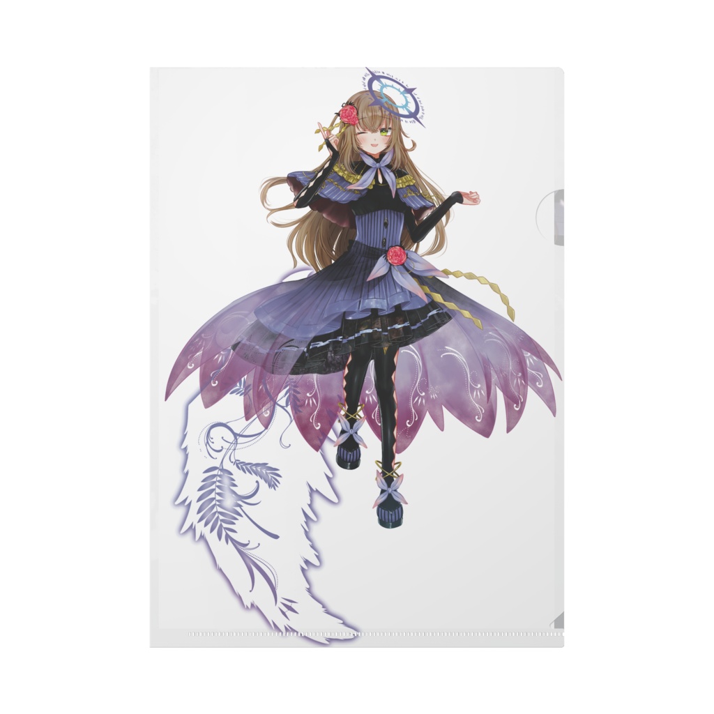 Qliphaキービジュ×サクリファイスクリアファイル