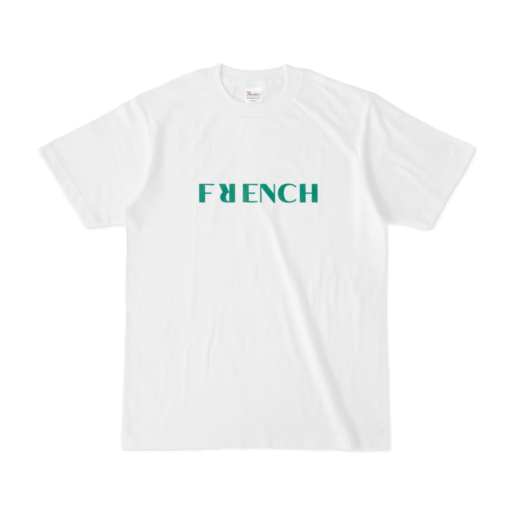 シンプルロゴTシャツ　白