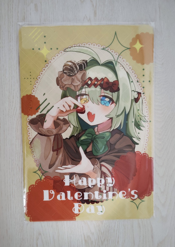 ポストカード-バレンタイン