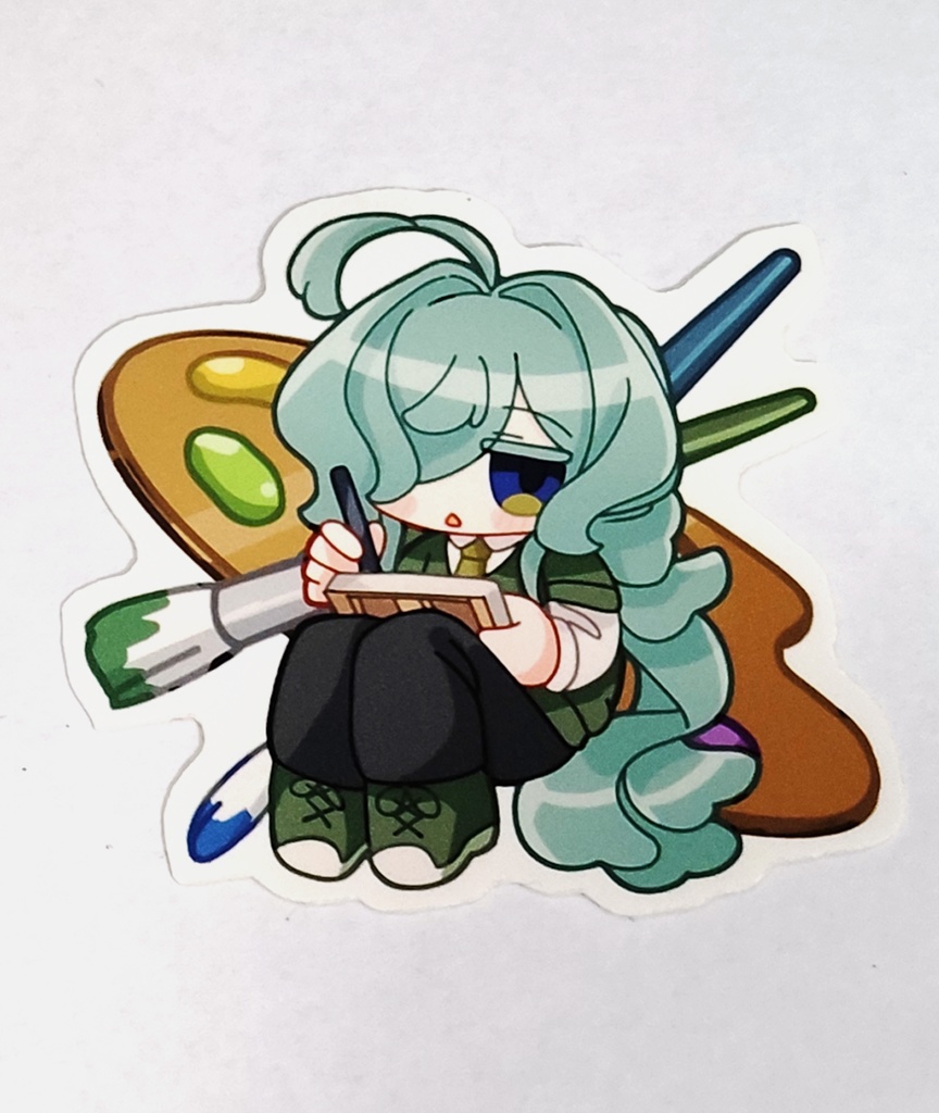 はりなしちゃんシール