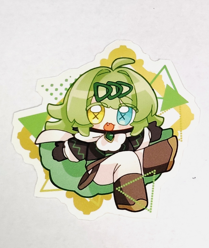 はりなしちゃんシール