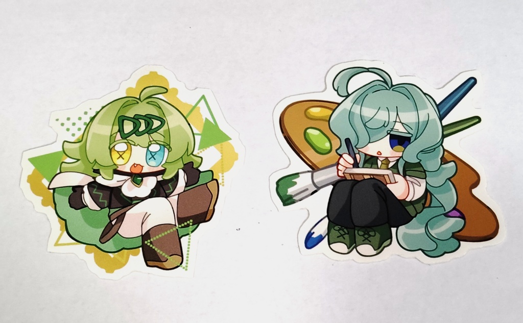 はりなしちゃんシール