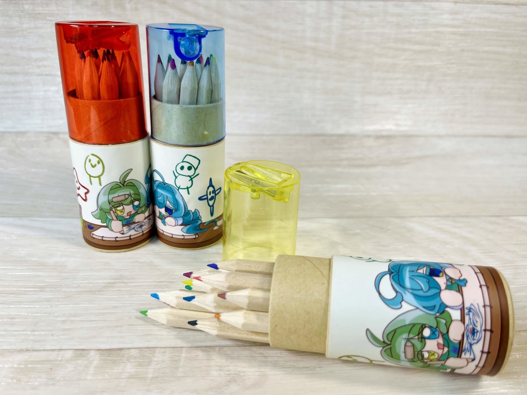 はりなしちゃん色鉛筆