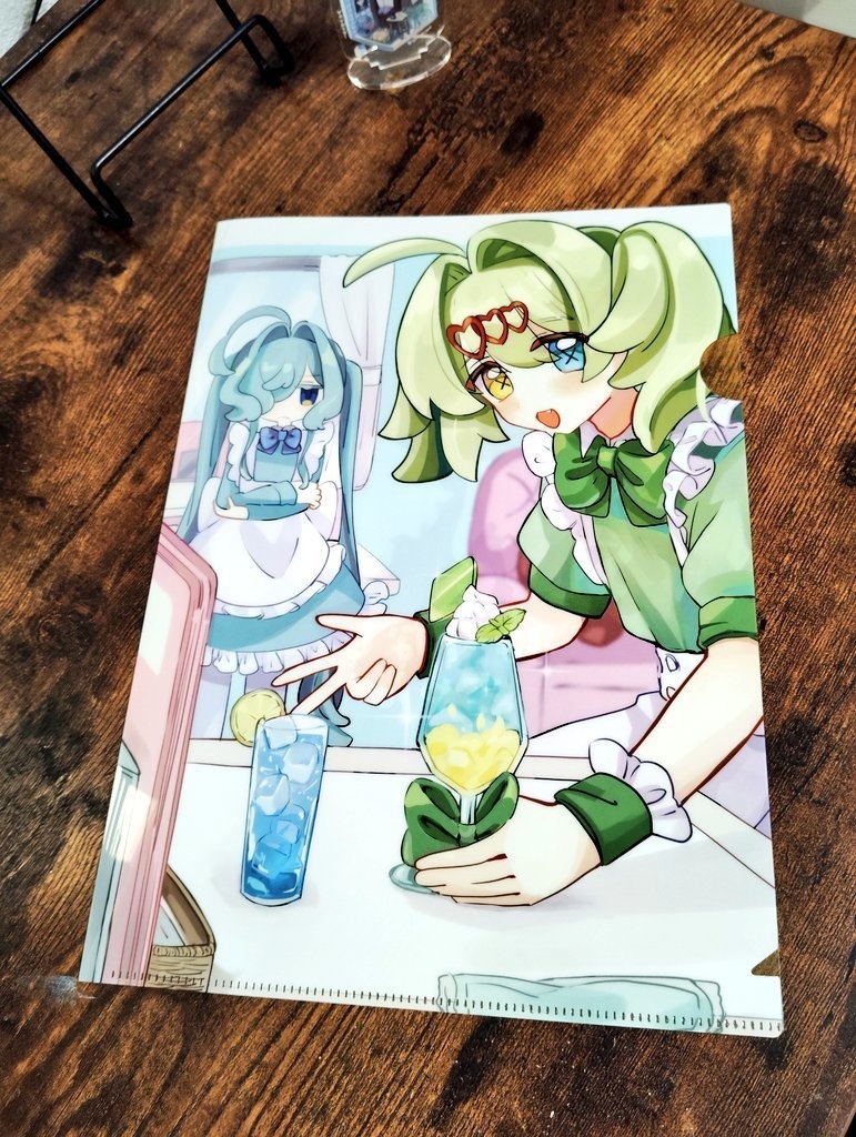 はりなしちゃんクリアファイル