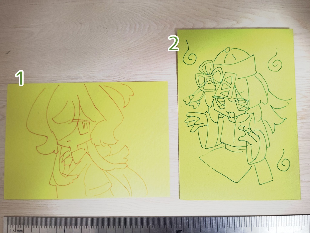 ペン原画
