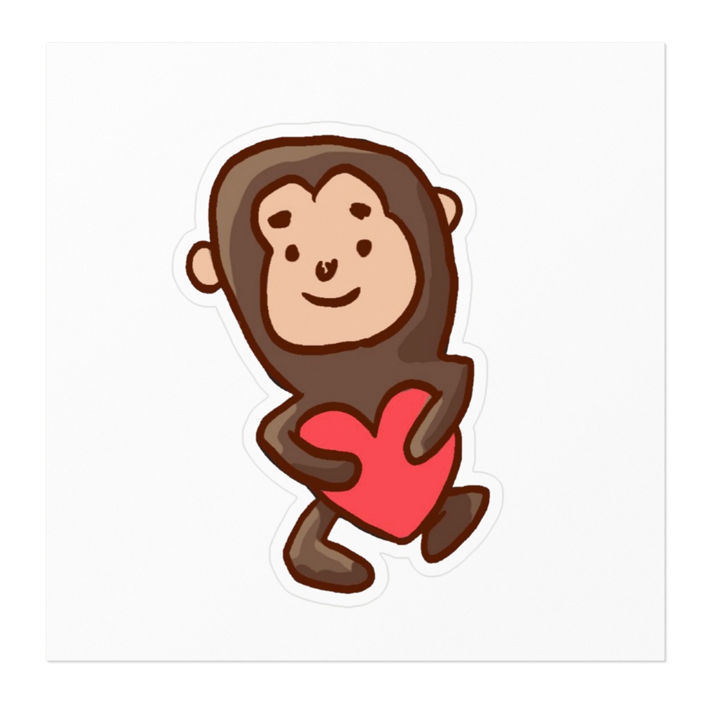 ゴリラステッカー