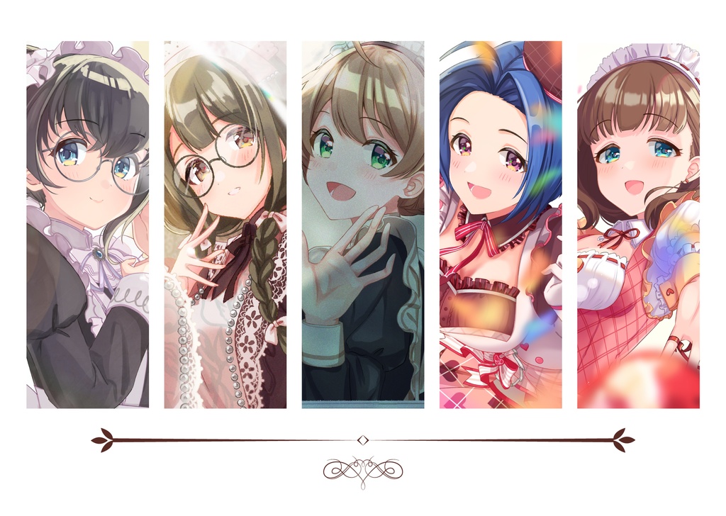 【C100新刊単品】アイマスメイド服カタログ『Maid Clothes Catalog』