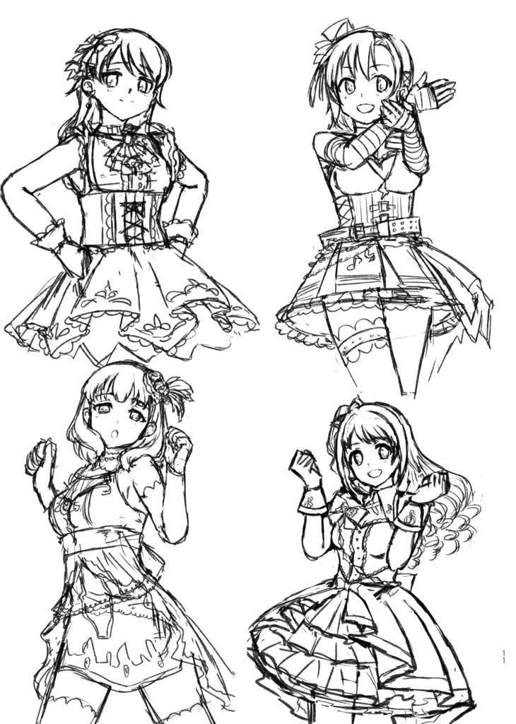 【C100 新刊②】『アイドルマスターシンデレラガールズ らくがきまとめ本』