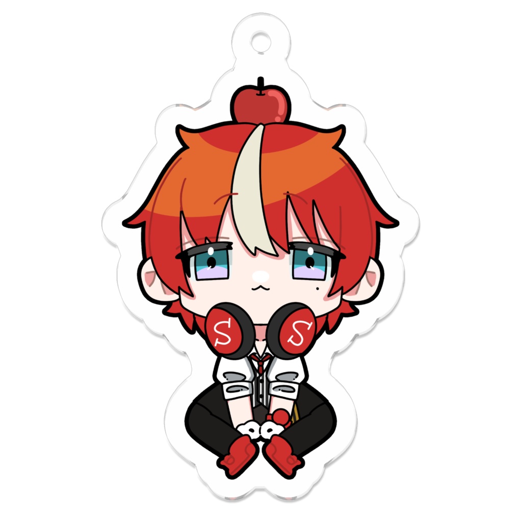  緋心照ゐのアクリルキーホルダー（デザインA）