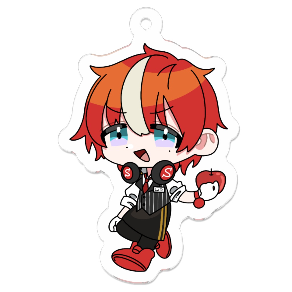 緋心照ゐのアクリルキーホルダー（デザインB）