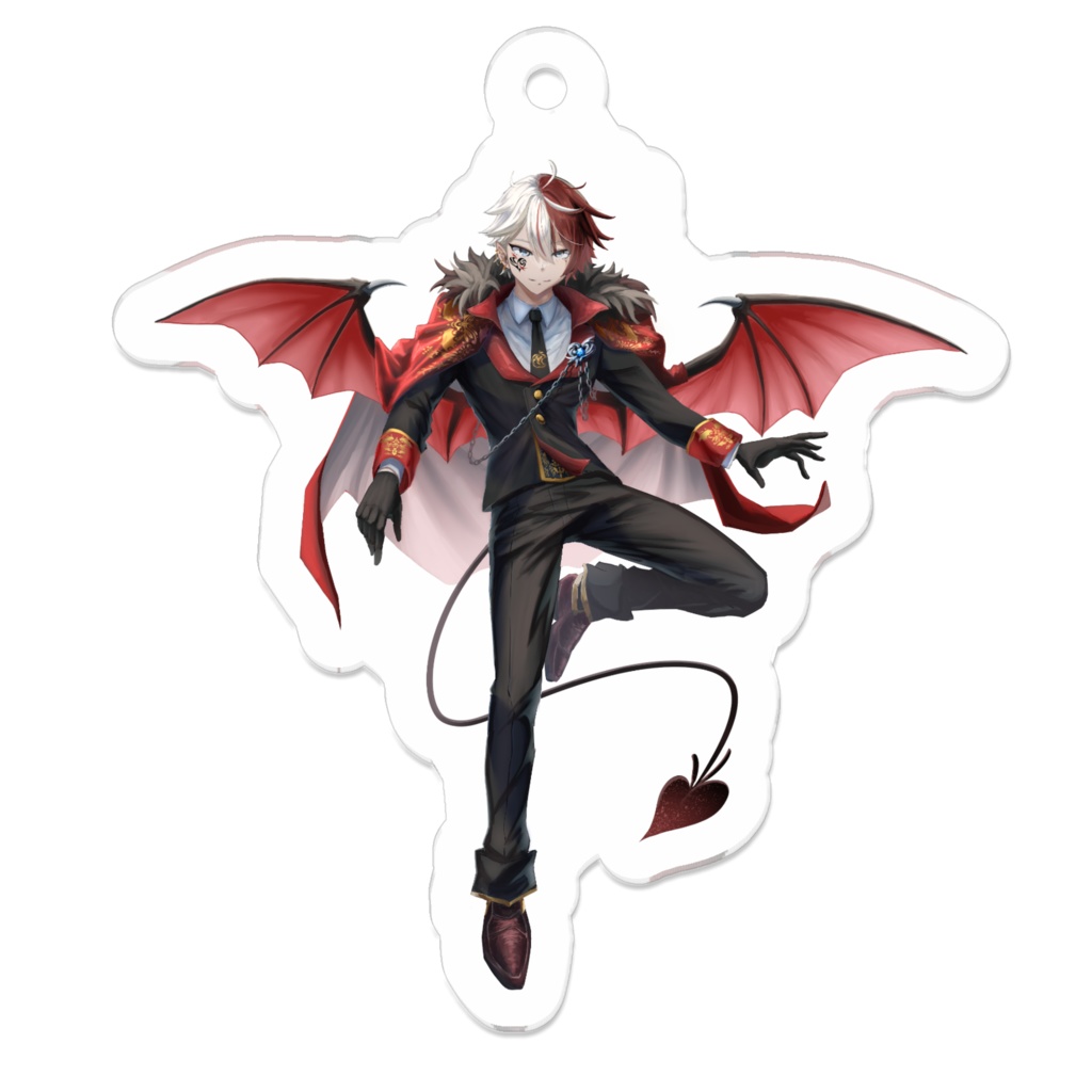 緋心照ゐのアクリルキーホルダー（夢魔の姿）