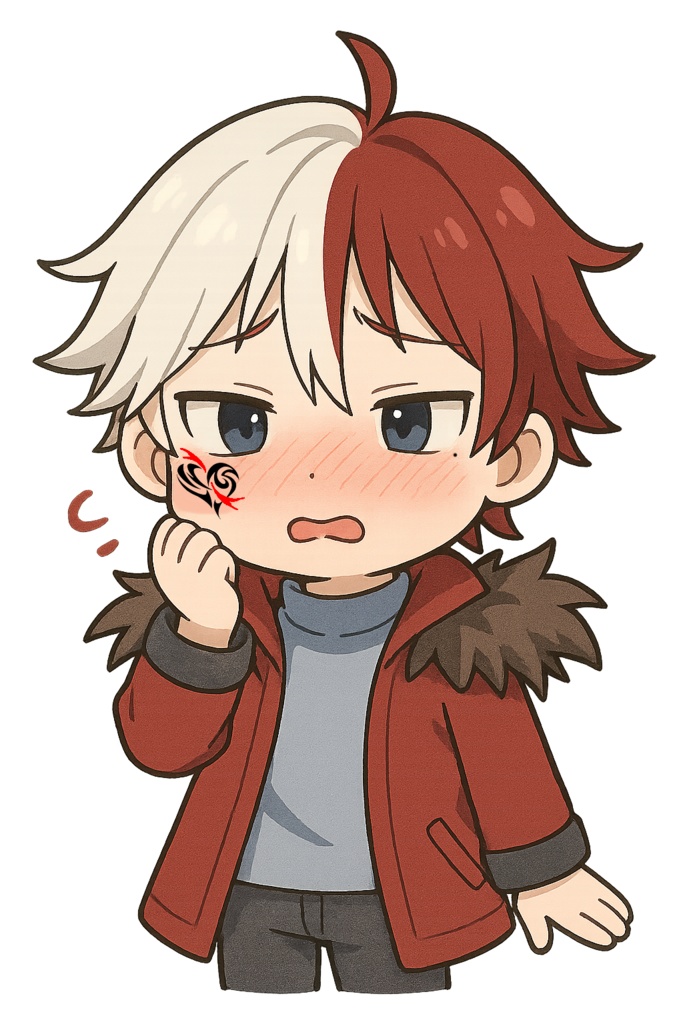 緋心照ゐのミニキャラアクリルフィギュア(ショート動画用)