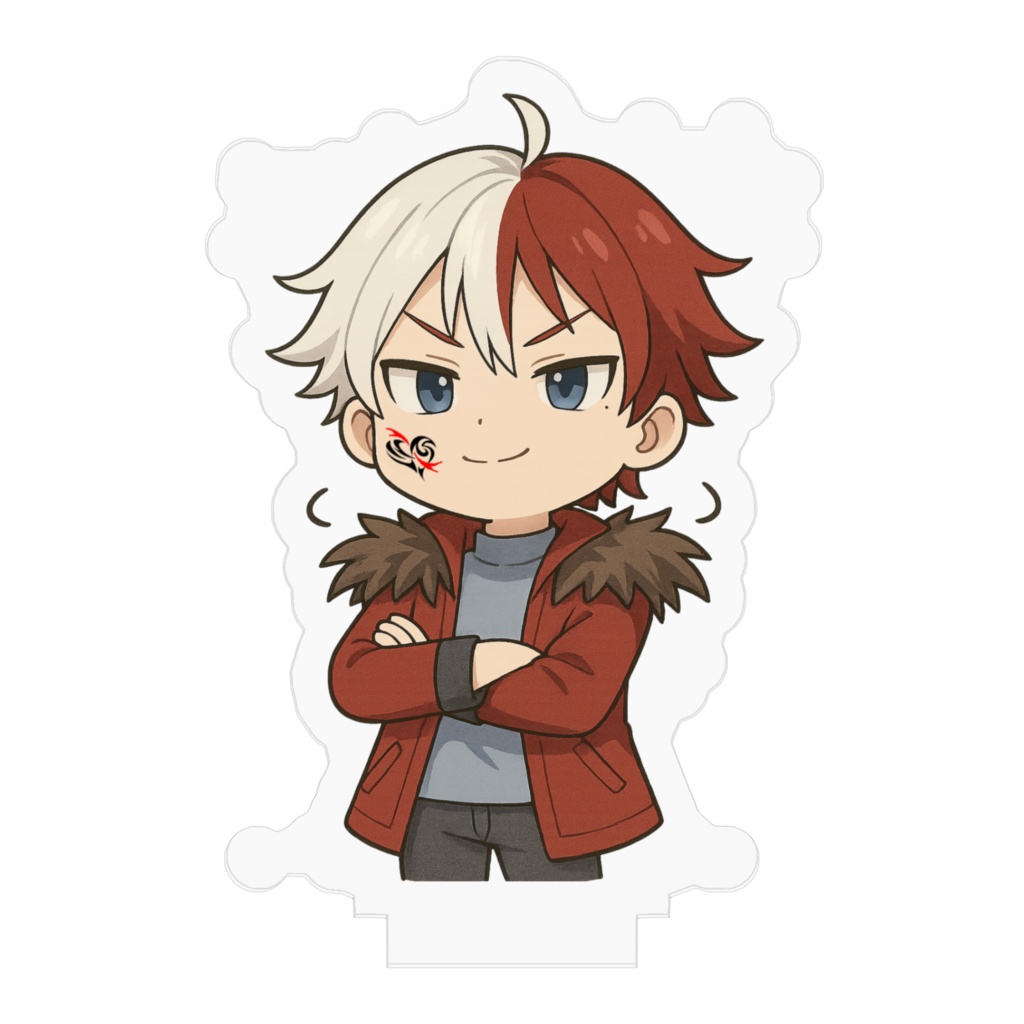 緋心照ゐのミニキャラアクリルフィギュア(ショート動画用)