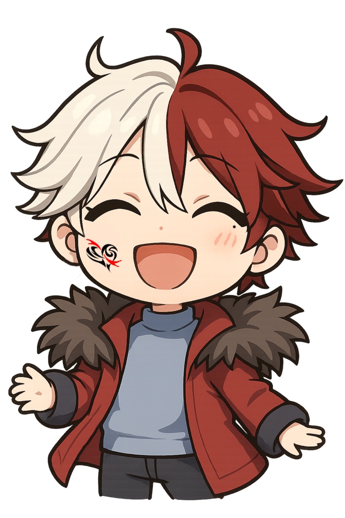 緋心照ゐのミニキャラアクリルフィギュア(ショート動画用)