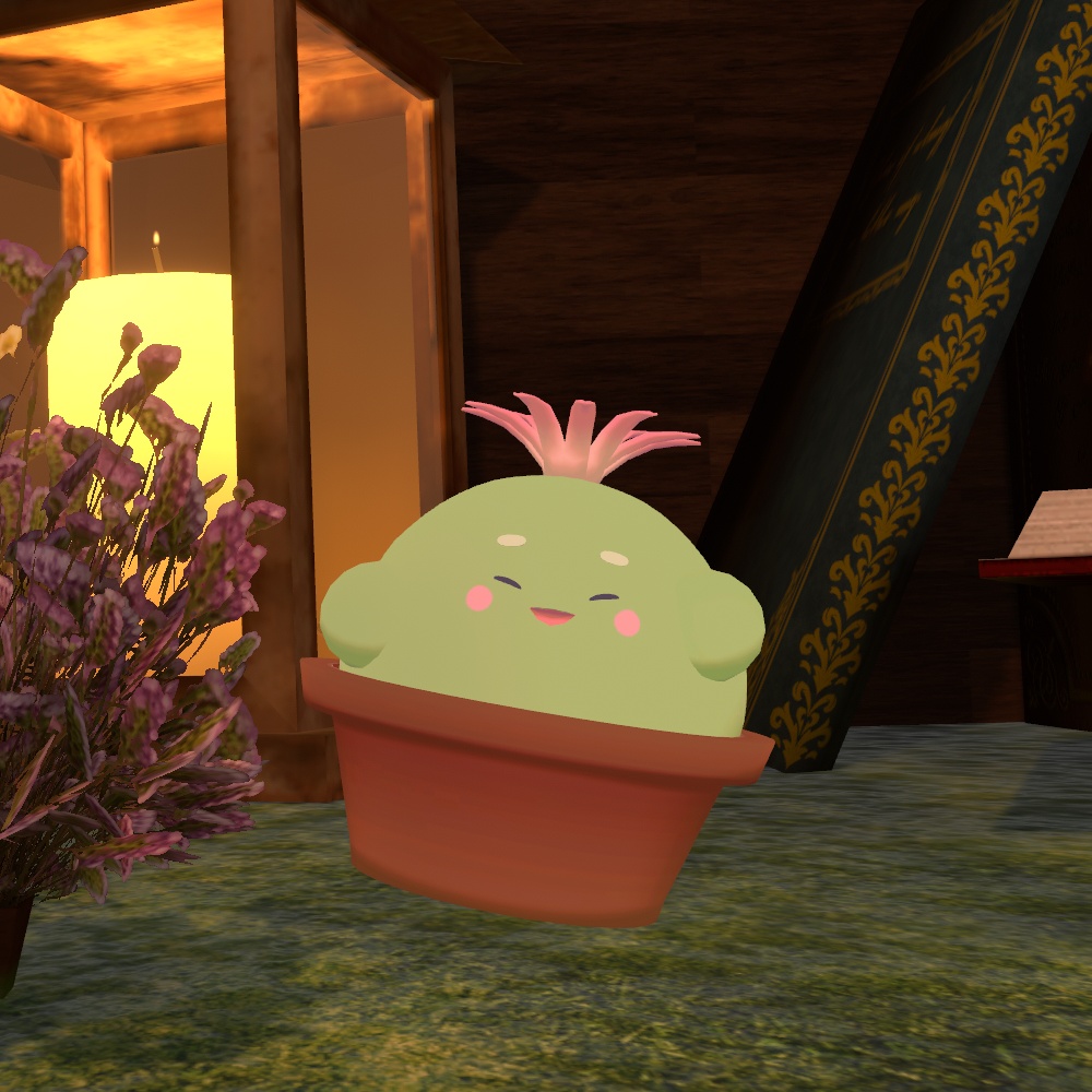【無料】🌵サボテンのぼってん🌵【オリジナル3Dモデル】