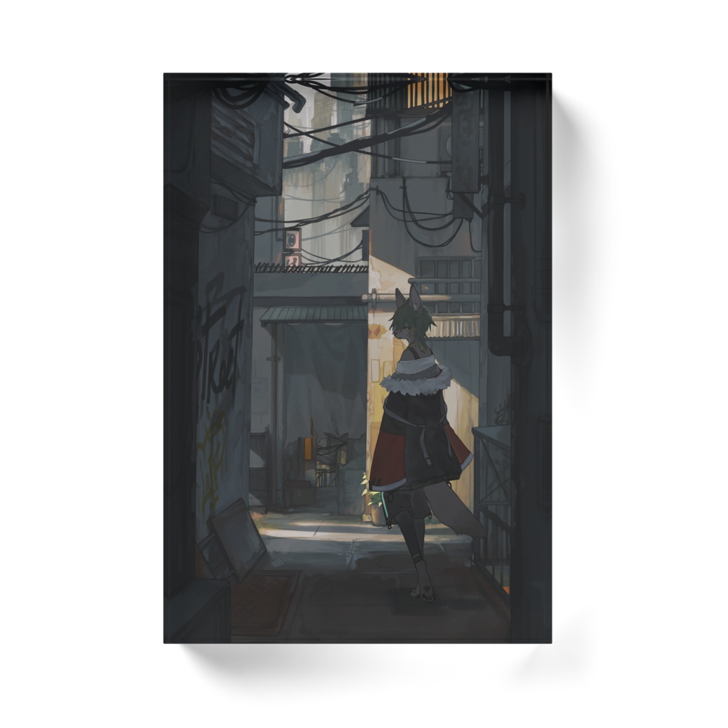 キービジュアル アクリルブロック