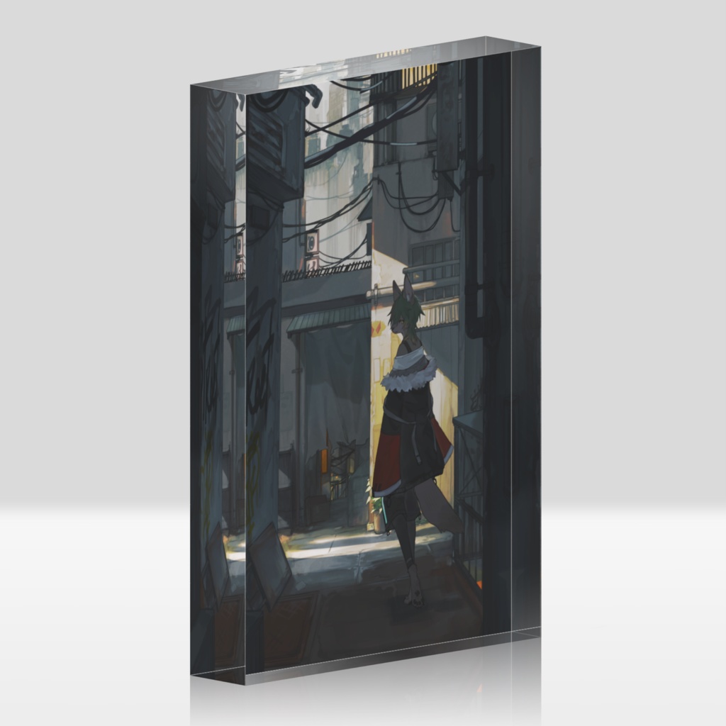 キービジュアル アクリルブロック