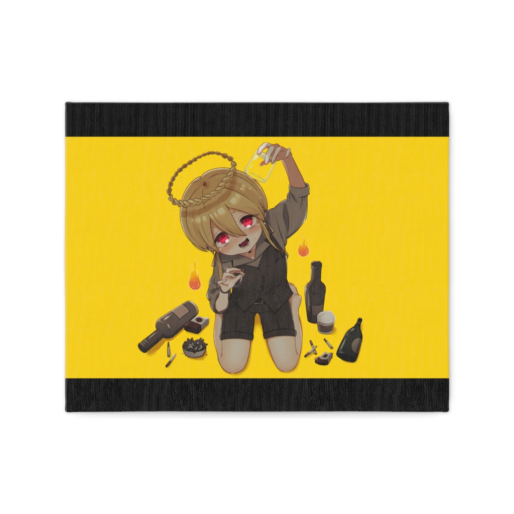 2023歌ってみたイラストキャンバスアート