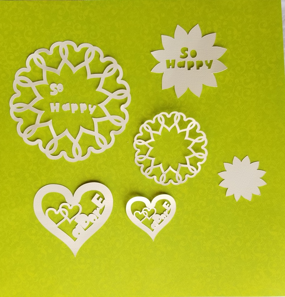 スキャンカット ハートがモチーフのカットデータ 彩絢の国 Booth