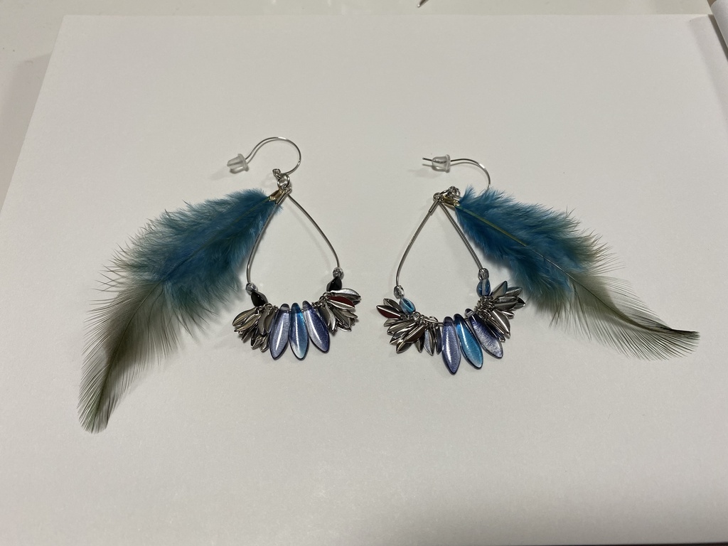 第五人格占い師(夜行フクロウ)イメージアクセサリー ピアス・イヤリング