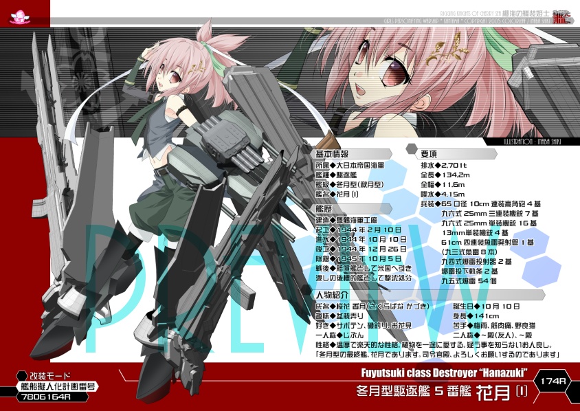 【櫻海の艤装姫士】艦船擬人化録「艤装姫士綺譚vol.01 竜飛鶴舞」(舞鎮駆逐隊第壱撃/新刊)