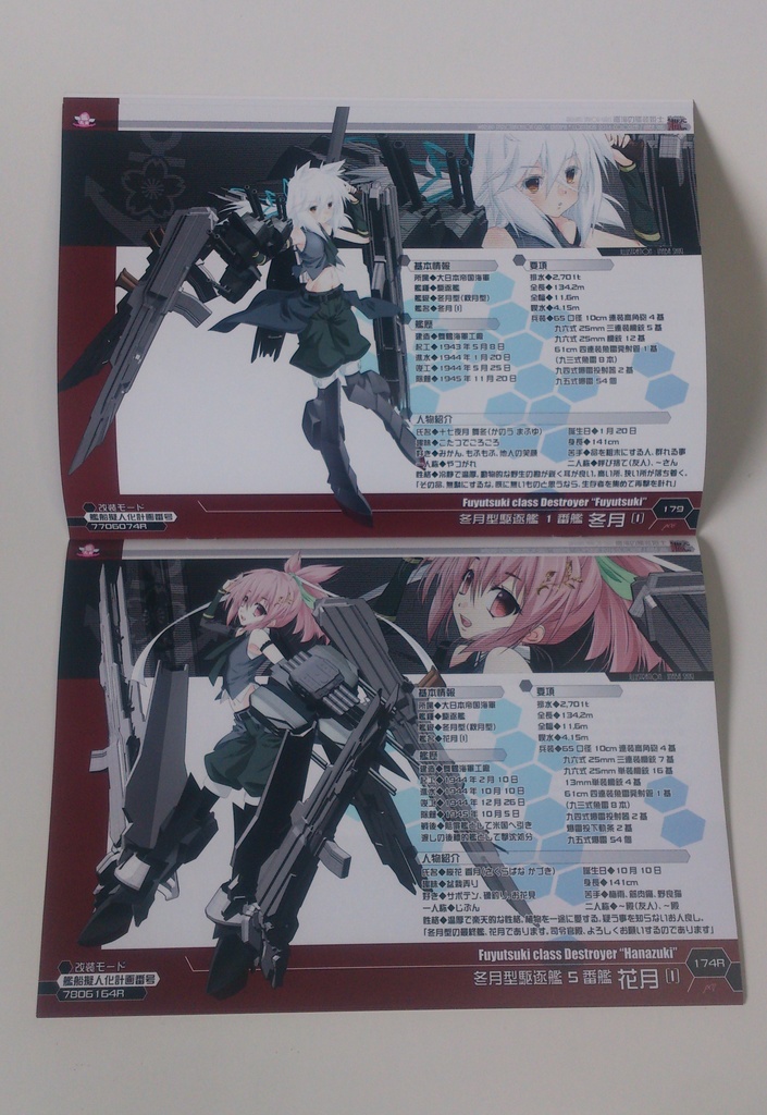 【櫻海の艤装姫士】艦船擬人化録「艤装姫士綺譚vol.01 竜飛鶴舞」(舞鎮駆逐隊第壱撃/新刊)