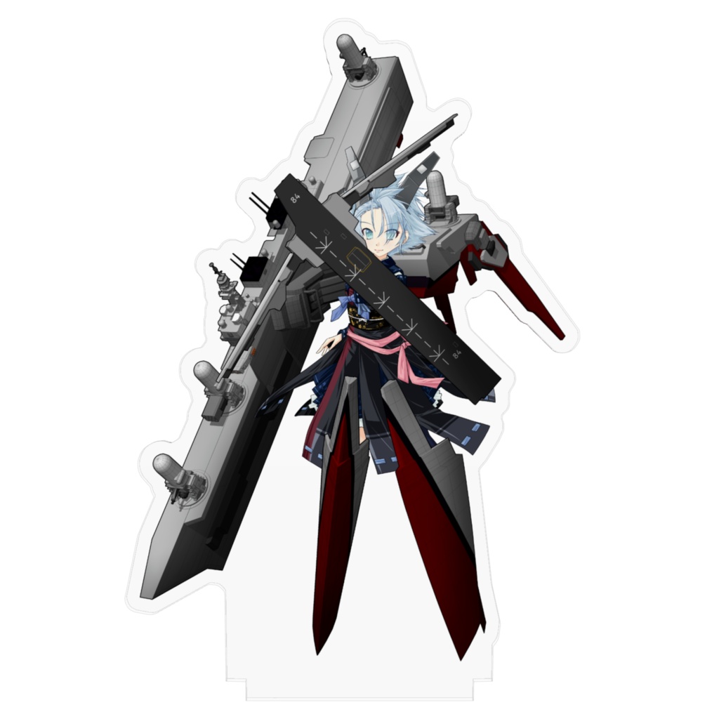 【櫻海の艤装姫士】いずも型ヘリ搭載護衛艦かがII