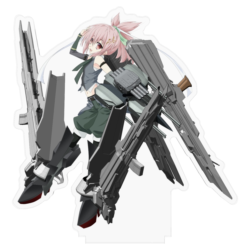 【櫻海の艤装姫士】冬月型駆逐艦「花月I」