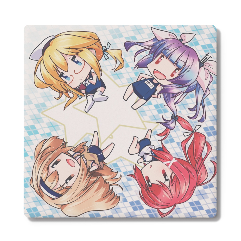 【艦これ】白雲石コースター角型「潜水艦」