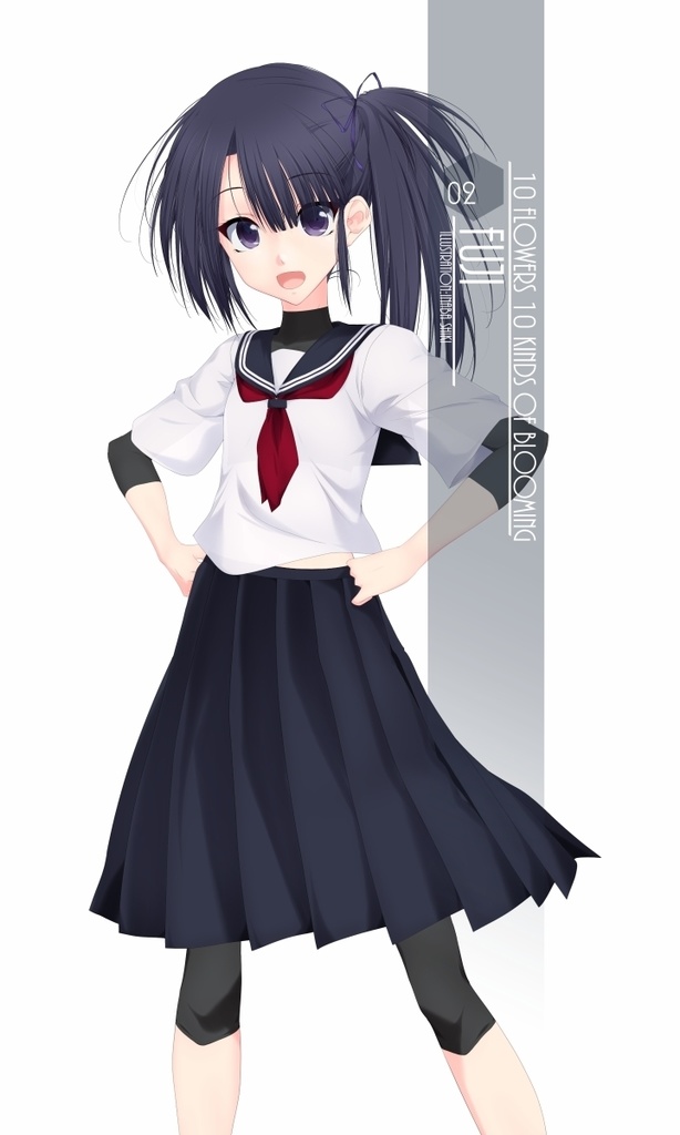 【オリジナル立ち絵素材】「ふじ」ver.1.0