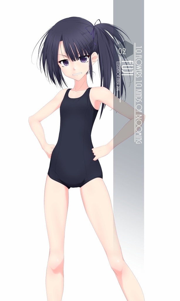 【オリジナル立ち絵素材】「ふじ」ver.1.0