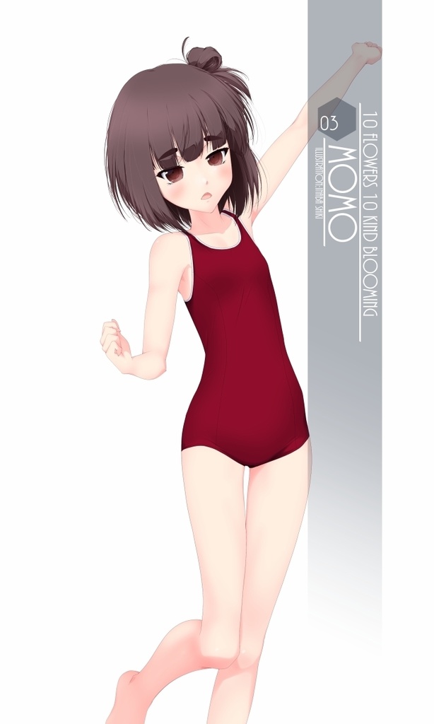 【オリジナル立ち絵素材】「もも」ver.1.0