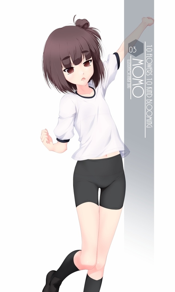 【オリジナル立ち絵素材】「もも」ver.1.0