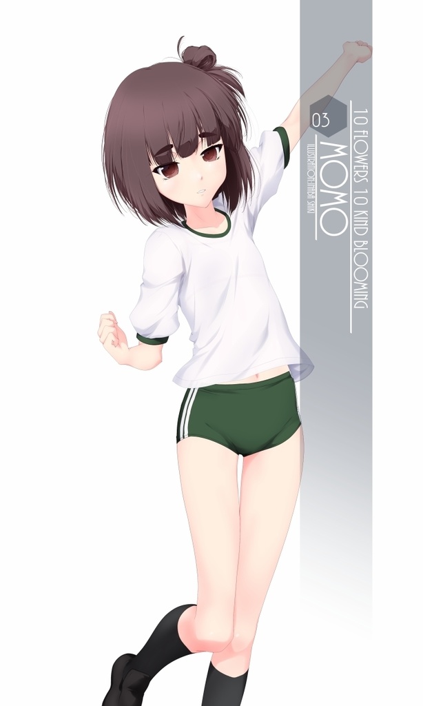 【オリジナル立ち絵素材】「もも」ver.1.0