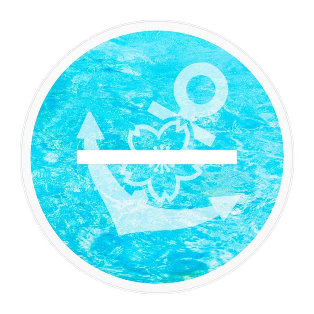 【荒潮】水浴び娘アクリルフィギュア18(競泳水着)