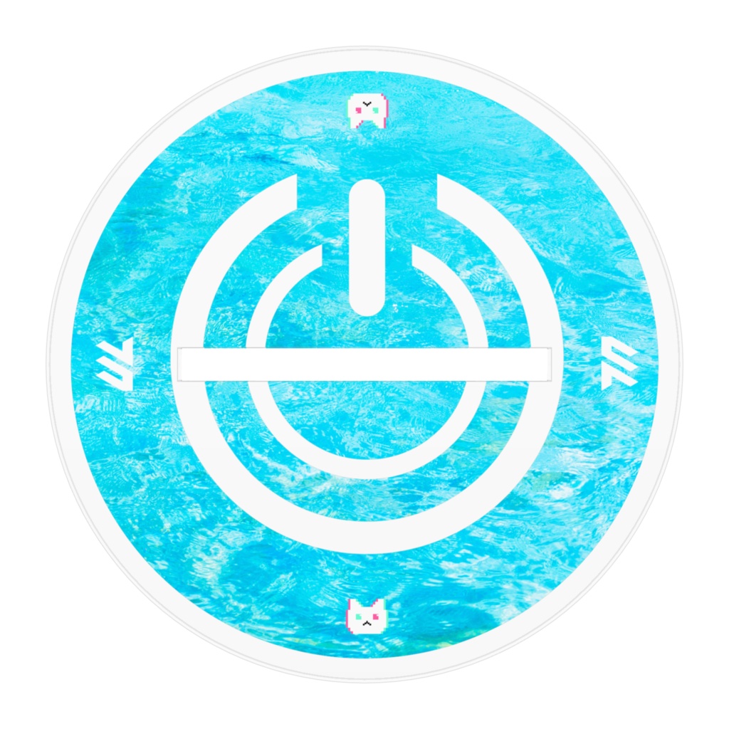 【花岡ユズ】水浴び娘アクスタ24(スク水)