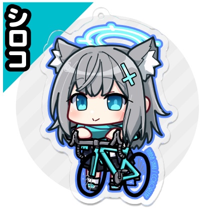 【砂狼シロコ】アクキー(7cm)