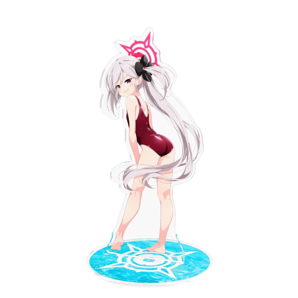 【浅黄ムツキ(スク水)】アクスタ(16cm／10cm)