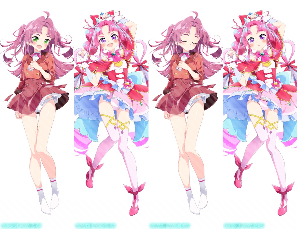 抱き枕カバー「小林みくる/キュアミスティック」2種類