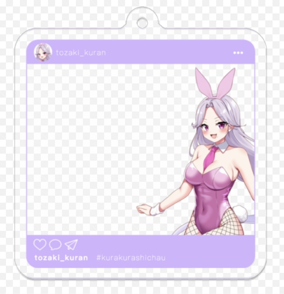 SNS風アクリルキーホルダー(デフォルトver.)