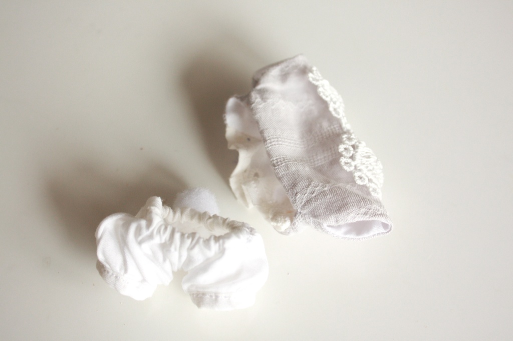 しっぽのついたお洋服(グレーシャツセット)